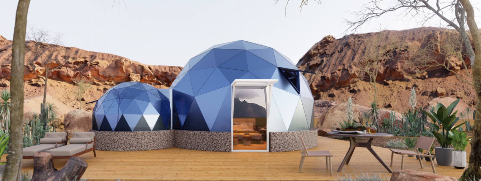 奉化市球形智能光伏玻璃星空房